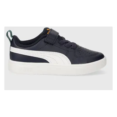 Dětské sneakers boty Puma Rickie černá barva