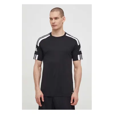 Tréninkové tričko adidas Performance Squadra 21 černá barva, s potiskem, GN5720