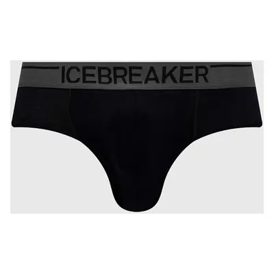 Funkční prádlo Icebreaker Anatomica Briefs černá barva, IB1030310011