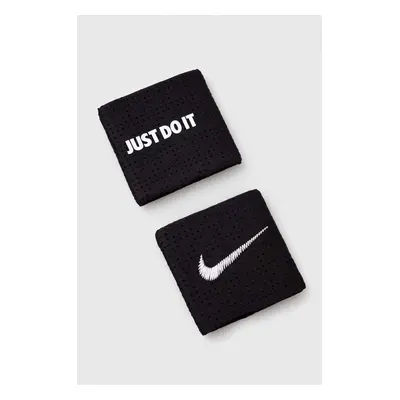 Náramky Nike 2-pack černá barva