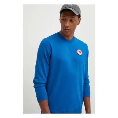 Bavlněná mikina Fjallraven 1960 Logo Badge Sweater pánská, hladká, F87163