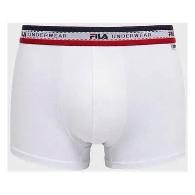 Boxerky Fila pánské, bílá barva