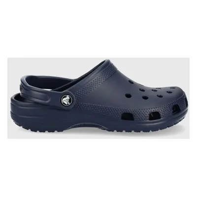 Pantofle Crocs tmavomodrá barva