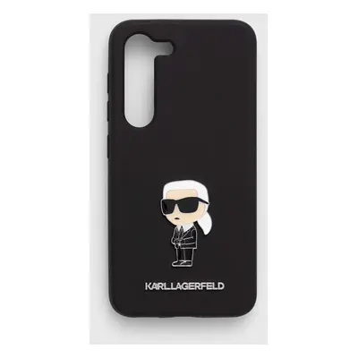 Obal na telefon Karl Lagerfeld S23 S911 černá barva