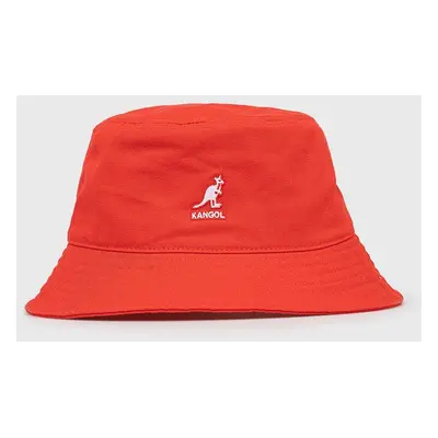 Bavlněný klobouk Kangol červená barva, bavlněný, K4224HT.CG637-CG637