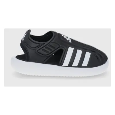 Dětské sandály adidas GW0384 černá barva