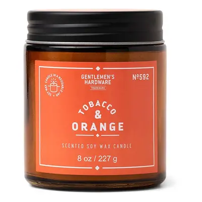 Vonná sójová svíčka Gentelmen's Hardware Tobacco & Orange 227 g