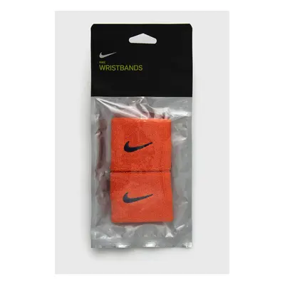 Pásek na zápěstí Nike oranžová barva