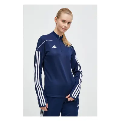 Tréninková mikina adidas Performance Tiro 23 League tmavomodrá barva, s aplikací, HS3483