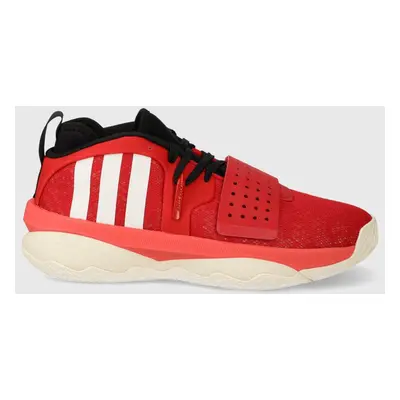 Basketbalové boty adidas Performance Dame 8 Extply červená barva, IF1506