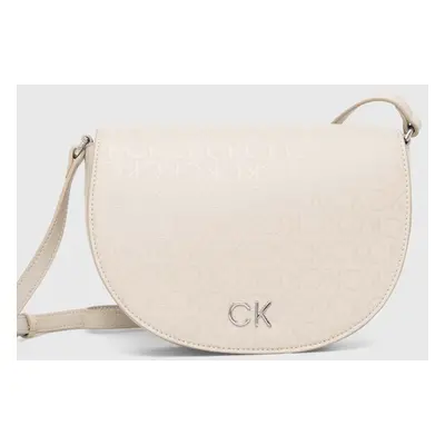 Kabelka Calvin Klein béžová barva, K60K611879