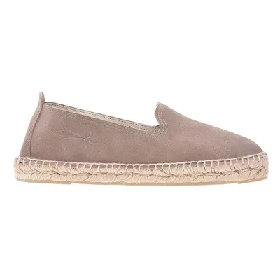 Semišové espadrilky Manebi Flat Espadrilles hnědá barva, W 1.9 N0