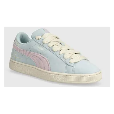 Semišové sneakers boty Puma Suede Brand Love II 395737