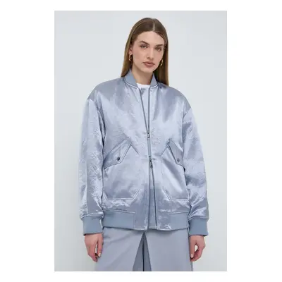 Bomber bunda Max Mara Leisure zimní, oversize, 2416481038600