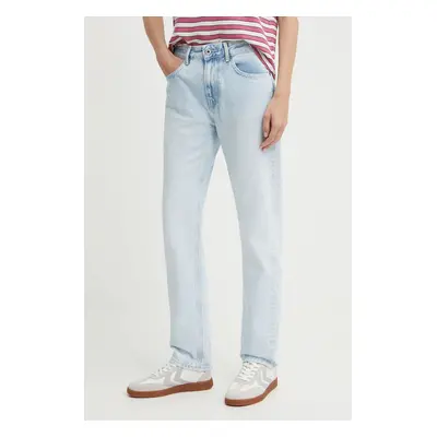 Džíny Pepe Jeans STRAIGHT HW dámské, high waist, PL204592PF4