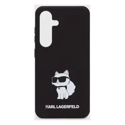 Obal na telefon Karl Lagerfeld S24 S921 černá barva