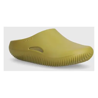 Pantofle Crocs Mellow Recovery Clog zelená barva, 208493