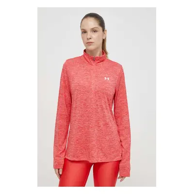 Tréninková mikina Under Armour Tech 1 červená barva, 1384225