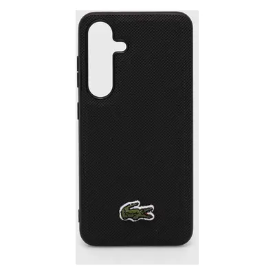 Obal na telefon Lacoste Samsung Galaxy S24 S921 černá barva