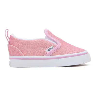 Dětské tenisky Vans TD Slip-On V růžová barva