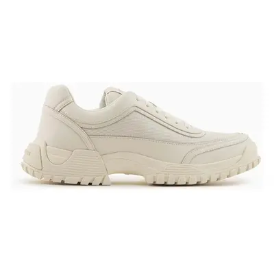 Sneakers boty Emporio Armani béžová barva, X4X590 XR099 M801