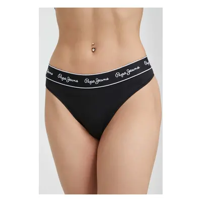 Kalhotky Pepe Jeans PEPE BIKINI černá barva, PLU10917.999