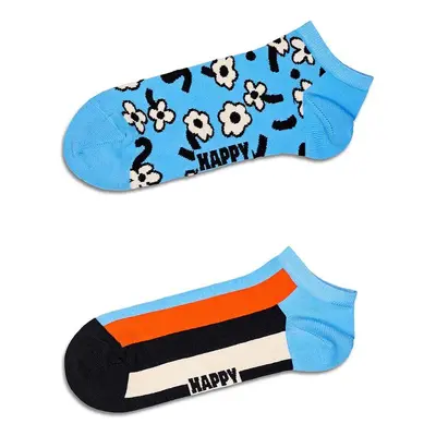 Ponožky Happy Socks Blue Low Socks 2-pack