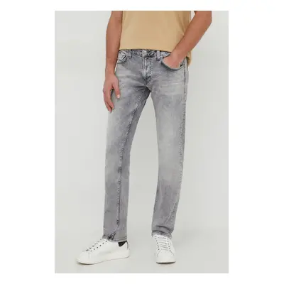 Džíny Pepe Jeans STRAIGHT JEANS STONE pánské, PM207404