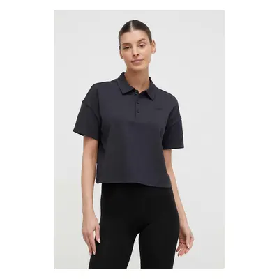 Polo tričko Dkny černá barva, DP3T9642