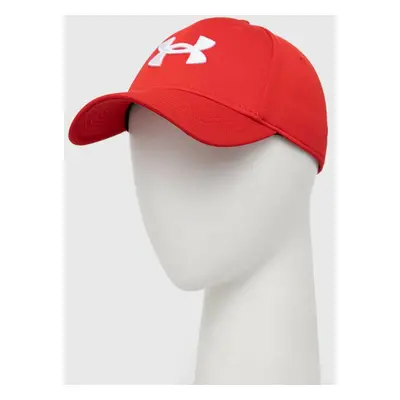 Kšiltovka Under Armour vínová barva, s aplikací, 1376700