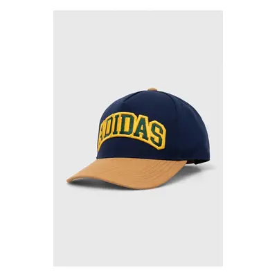 Kšiltovka adidas Originals tmavomodrá barva, s aplikací, IU0045