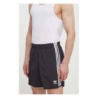 Kraťasy adidas Originals Adicolor Classics Sprinter Shorts pánské, černá barva, HS2069