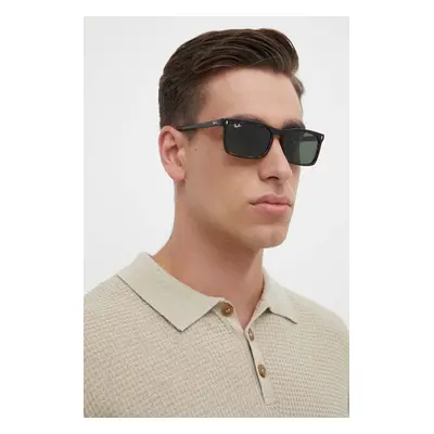 Sluneční brýle Ray-Ban hnědá barva, 0RB4435