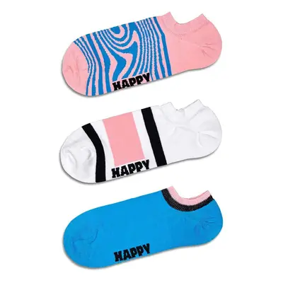 Ponožky Happy Socks Dizzy No Show Socks 3-pack