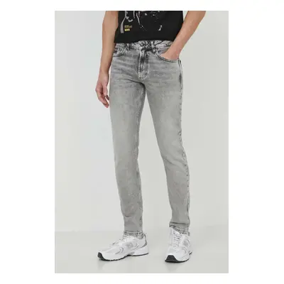 Džíny Versace Jeans Couture pánské, šedá barva, 76GAB5D0 CDW98