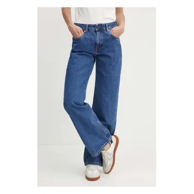 Džíny Pepe Jeans LOOSE ST JEANS HW dámské, high waist, PL204699CT9