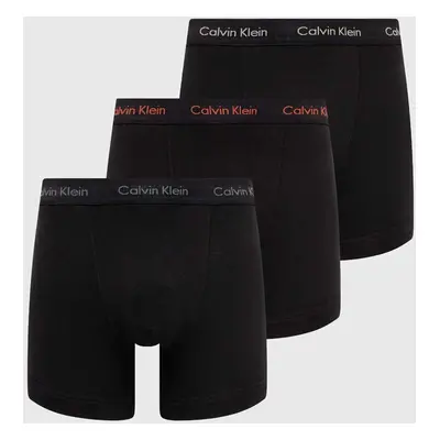 Boxerky Calvin Klein Underwear 3-pack pánské, černá barva, 0000U2662G