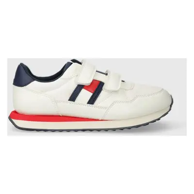 Dětské sneakers boty Tommy Hilfiger bílá barva