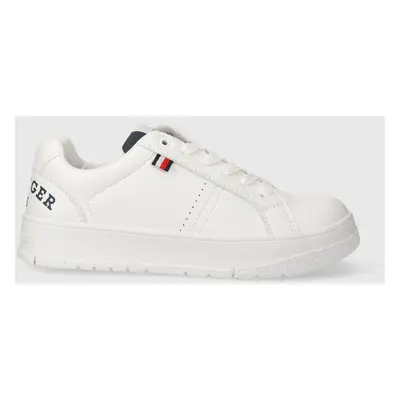 Dětské sneakers boty Tommy Hilfiger bílá barva