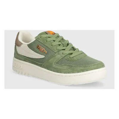 Sneakers boty Fila FXVENTUNO zelená barva, FFM0300