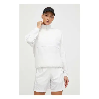 Bunda adidas Originals dámská, bílá barva, přechodná, IR5282