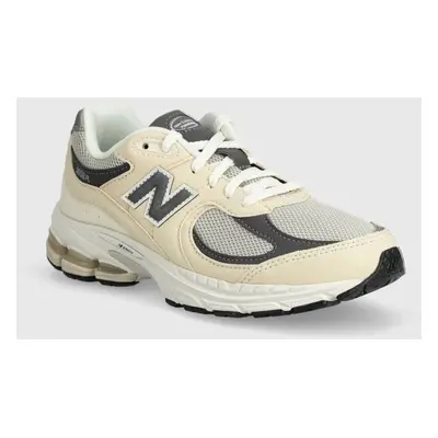 Dětské sneakers boty New Balance GC2002FA béžová barva