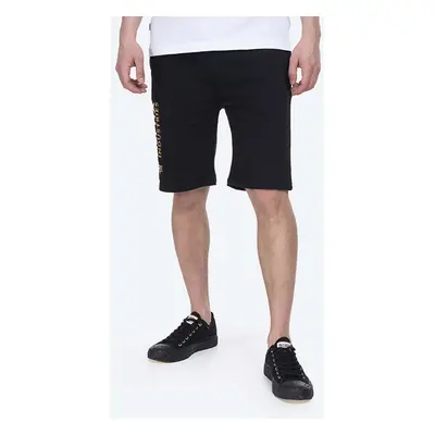 Kraťasy Alpha Industries Basic pánské, černá barva, 116364FP.583-black