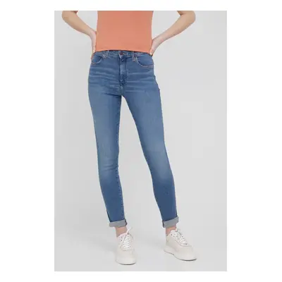 Džíny Wrangler High Rise Skinny Day Trip dámské, high waist