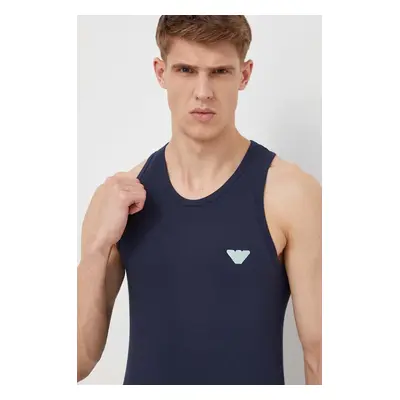 Top Emporio Armani Underwear tmavomodrá barva, 110828 4R512