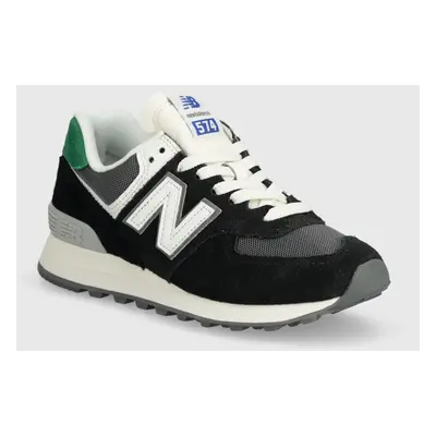 Sneakers boty New Balance 574 černá barva, WL574YA1