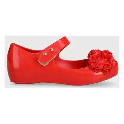 Dětské balerínky Melissa ULTRAGIRL SPRINGTIME BB červená barva