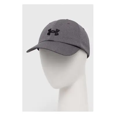 Kšiltovka Under Armour šedá barva, s aplikací, 1376705