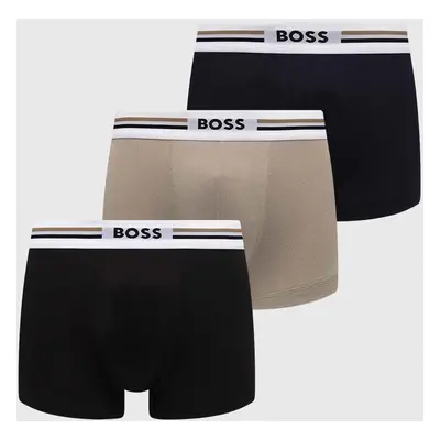 Boxerky BOSS 3-pack pánské, 50492200