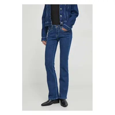 Džíny Pepe Jeans SLIM FIT BOOTCUT LW dámské, high waist, PL204594GX7